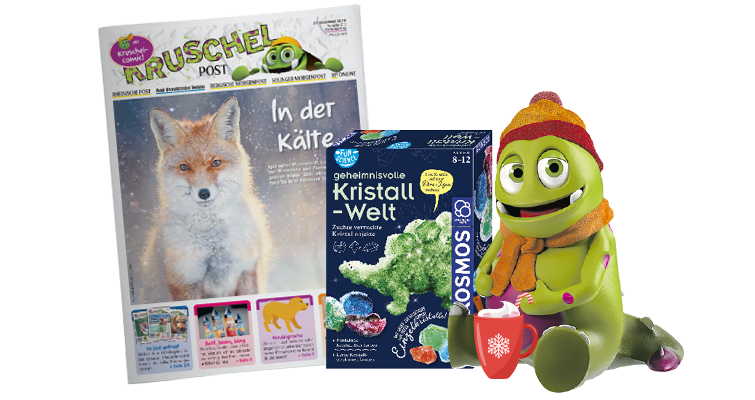 Strahlende Kinderaugen im Winter!