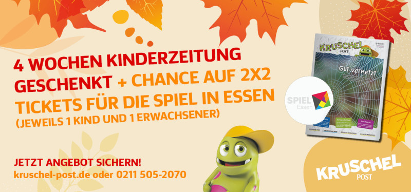 4 Wochen Kruschel Post geschenkt