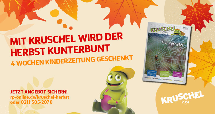 Kruschel macht den Herbst kunterbunt &ndash; 4 Wochen gratis